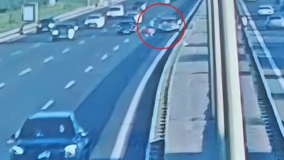 Bakıda qadının öldüyü qəzanın videosu yayıldı - Anbaan görüntülər