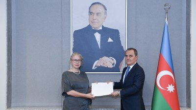 Ceyhun Bayramov İsveçin yeni səfirini qəbul etdi