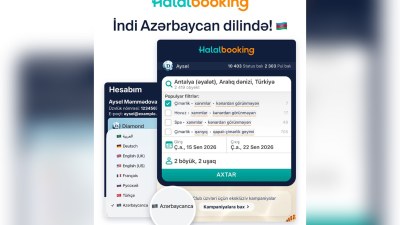 &ldquo;Halalbooking&rdquo; artıq Azərbaycan dilində