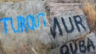 Şuşada qayalara yazı yazanlara qarşı tədbir güclənməlidir