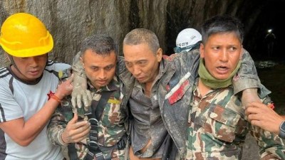 Daşqından 10 gün sonra tuneldən sağ tapıldı&nbsp;