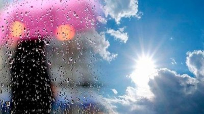 FAKTİKİ HAVA:&nbsp;yağış yağır,&nbsp;37 dərəcə isti var