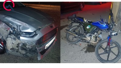 Tovuzda &ldquo;Ford&rdquo;la motosiklet toqquşdu&nbsp;