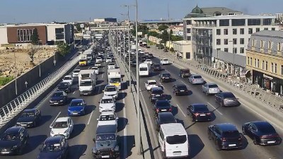 Bakıda bu yollarda sıxlıq var - SİYAHI&nbsp;