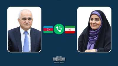 Şahin Mustafayev iranlı nazirlə danışıb