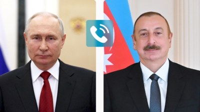 Putin İlham Əliyevə zəng etdi