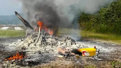 Malayziyada helikopter qəzaya uğradı, 5 nəfər öldü