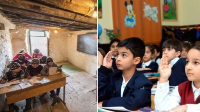 Bakı qabaqda, bölgələr geridə, təhsil rəqəmlərinin arxasındakı SİRR