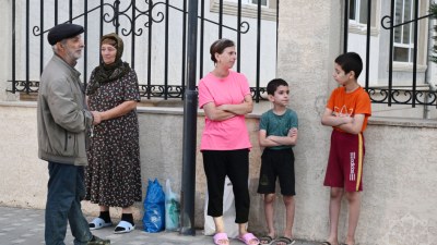 Şükürbəyliyə qayıdan 25 ailənin sevinc dolu anları - GÖRÜNTÜ