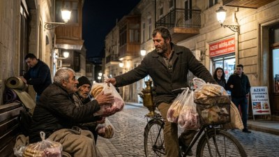Restoranı qarət edib ərzaqları evsizlərə payladı&nbsp;&ndash; 2 il həbs