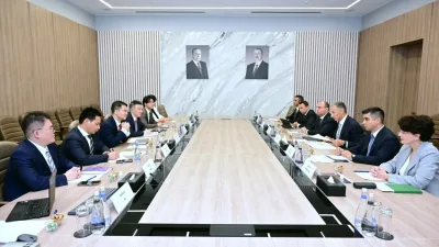 Rəşad Nəbiyev &ldquo;Huawei&rdquo; rəhbəri ilə görüşdü