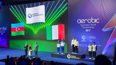 Gimnastlarımız dünya çempionatında ikinci oldular