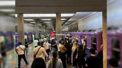 Bakı metrosunda hərəkəti dayandıran səbəb açıqlandı &ndash; YENİLƏNİB
