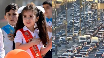 Yeni tədris ili başlayır: Təhsildə yeniliklər, Bakıda səhər sıxlığı
