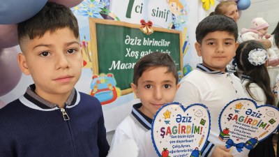 Kəlbəcər şəhərində 121 şagird məktəbə gedir - GÖRÜNTÜLƏR