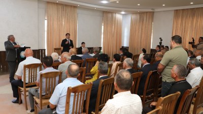 Neftçalanın icra başçısı səyyar qəbul keçirib - FOTOLAR