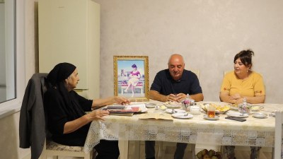 Şəhid anası Xankəndidə mənzillə təmin olundu - GÖRÜNTÜ
