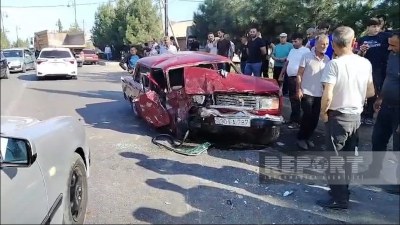 Cəlilabadda yol qəzası: üç nəfər...