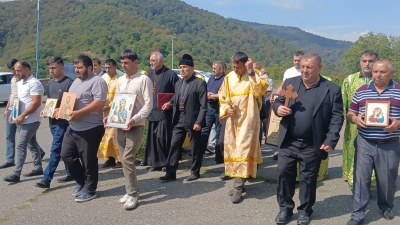 Alban-Udi xristian dini icmasının üzvləri Gəncəsər məbədini ziyarət ediblər - FOTO