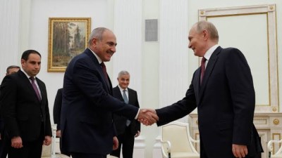 Putin Paşinyana məktub yazdı