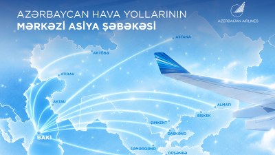 AZAL Mərkəzi Asiya üzrə üçüşlar şəbəkəsini genişləndirir