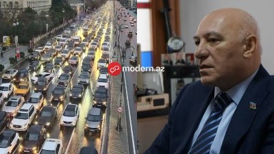 Deputat tıxacda qaldığı üçün iclasa gecikdi