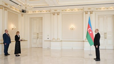 İlham Əliyev yeni səfiri qəbul edib - GÖRÜNTÜ