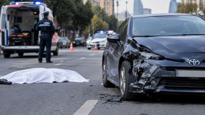 Bakıda “Prius” piyadanı vurdu, sürücü öldü