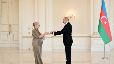 Prezident İsveç səfirinin etimadnaməsini qəbul edib