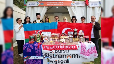 Bursada Azərbaycan mədəniyyəti və mətbəxi tanıdıldı - FOTOLAR