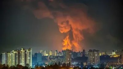 Kiyevə raket hücumunda 2 nəfər ölüb, 6 nəfər yaralanıb