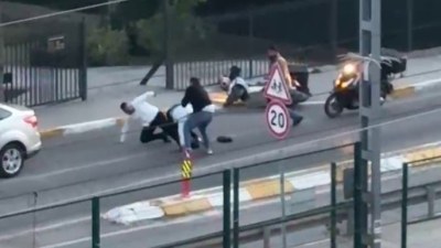 Bakıda sürücülər arasında yol davası - Saxlanılan var