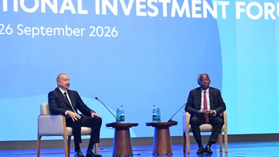 Prezident II Azərbaycan Beynəlxalq İnvestisiya Forumunda iştirak edir