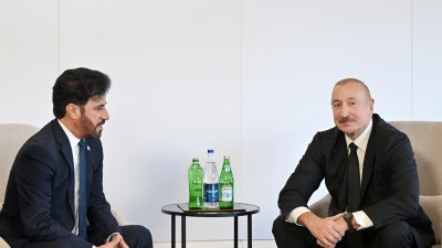 İlham Əliyev Beynəlxalq Avtomobil Federasiyasının prezidenti ilə görüşdü