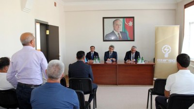 “Azərişıq” Şərurda sahibkarlarla görüş keçirdi - GÖRÜNTÜ