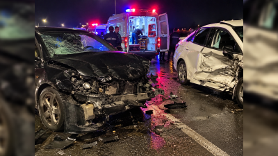 Xaçmazdakı qəzada 9 nəfər xəsarət alıb, 7-si xəstəxanadadır 