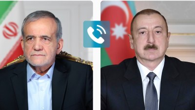 İlham Əliyev Məsud Pezeşkiana zəng edib