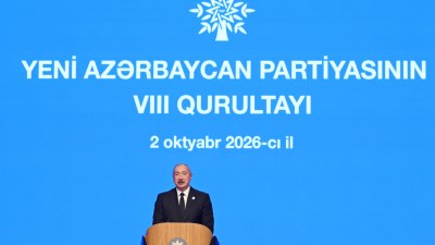 Prezident: Yeni Azərbaycan Partiyası Cənubi Qafqazın ən böyük siyasi qüvvəsidir
