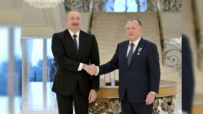 İlham Əliyev Beynəlxalq Cüdo Federasiyasının prezidentini qəbul etdi - FOTO