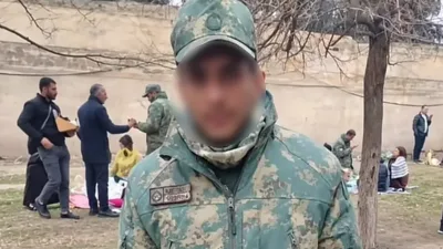 Zəngəzurda saxlanılan Azərbaycan hərbçisi İrəvana aparıldı