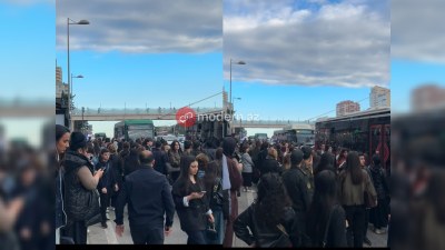 Pulsuz metro da "Şamaxinka"dakı sıxlığın qarşısını ala bilmədi - GÖRÜNTÜ