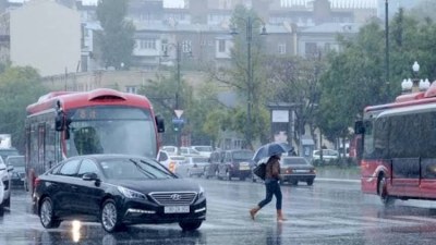 Yağışlı hava ilə bağlı xəbərdarlıq
