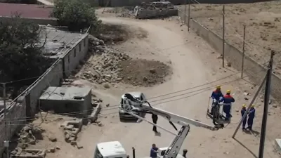 “Azərişıq” Zirə ETSİ ərazisində yenidənqurma işləri həyata keçirir – VİDEO