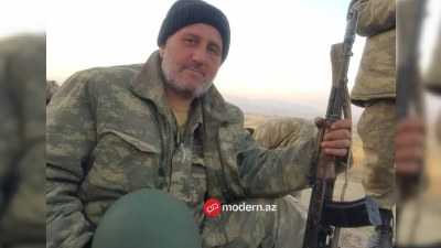 Şəhid olmazdan üç gün əvvəl xanımı ilə halallaşıb - Ehtiram Hüseynlinin son FOTOSU 