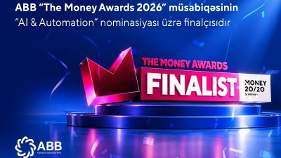 ABB-nin süni intellekt həlli Las Veqas-da keçiriləcək &ldquo;Money20/20&rdquo;-də finalçı kimi yarışacaq