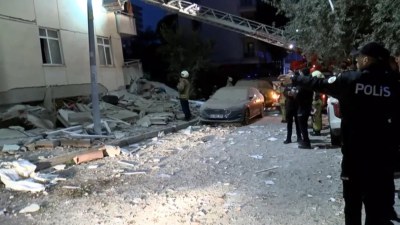 İstanbulda 7 mərtəbəli bina çökdü - FOTO