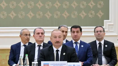 Prezident MDB dövlətlərinin başçılarının görüşündə 