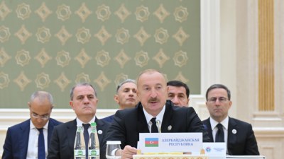 Prezident MDB dövlətlərinin başçılarının görüşündə - GÖRÜNTÜLƏR