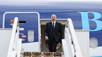 İlham Əliyevin Türkmənistan səfəri başa çatdı