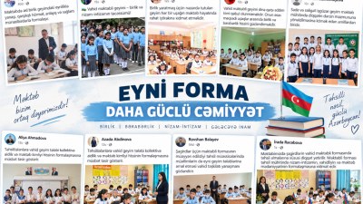 Müəllimlər geyim qaydaları ilə bağlı qərarı dəstəkləyir - FOTO